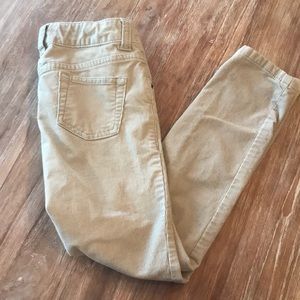 7 Lands End khaki cord pants